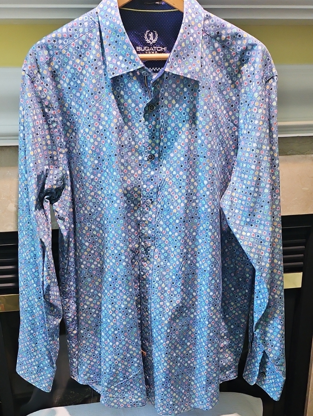 Bugatchi Uomo Men's XL 100 Cotton Shirt
